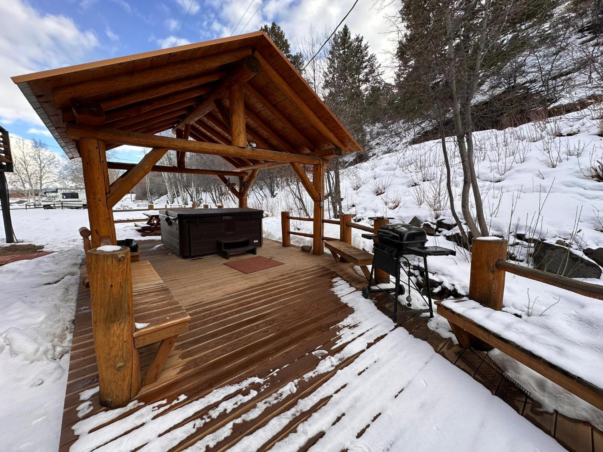 Ute Bluff Lodge, Cabins And Rv Park South Fork Eksteriør billede
